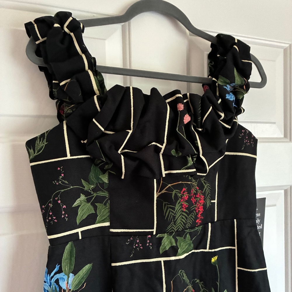 NWT Tuckernuck Suze Fresher Buds midi dress 8 M - Picture 6 of 15